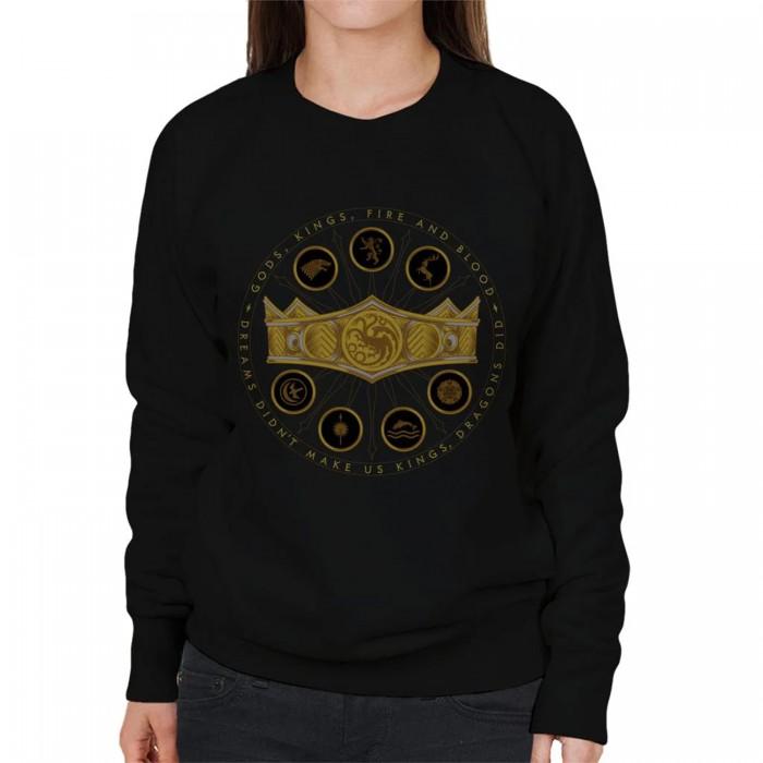 House Of The Dragon Womens/Ladies DonÂ´t Make Dreams Sweatshirt