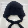 Winter Daily Mink Cat L Chin Strap Earmuffs Hat