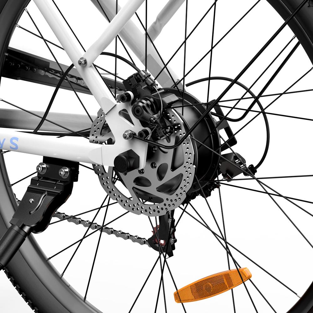 IScooter Ucitys Městské elektrické kolo pro dojíždění Unisex Motor 350W Baterie 36V13Ah Nosnost 120 KG Dojezd 88KM Městské E-kolo