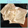 Boxer Men High Elasticity Underwear Breathable 3d Cut Uconvex Smooth Ice Silk Satin Shorts