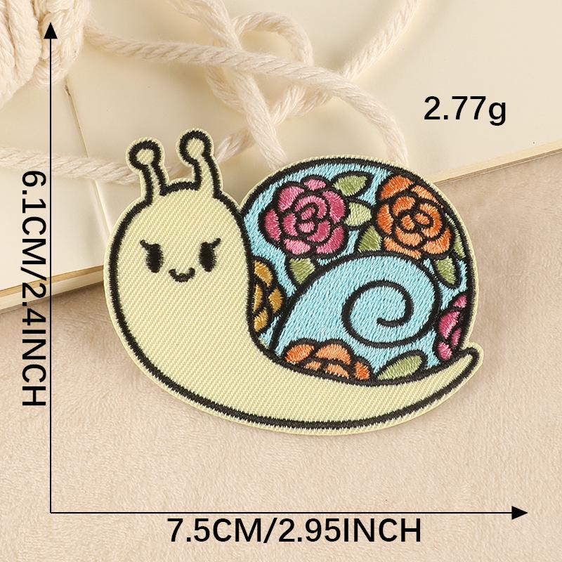 Embroidered Animal & Flower Patches: Turtle, Butterfly & More for Clothes & Accessories