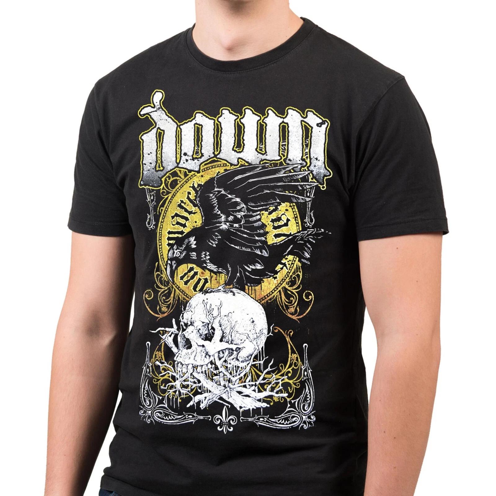 DOWN cd lgo Crow SWAMP SKULL Official SHIRT SMALL New pantera S