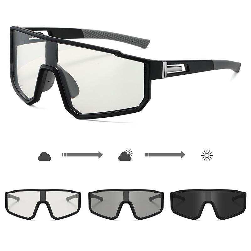 Photochromic Sunglasses Outdoor Sports Bike Cycling Glasses Man MTB Climbing Glasses Women Driving Bicycle Eyewear New