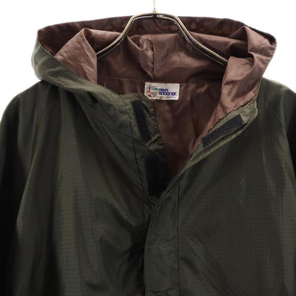 RRL Long Sleeve 2WAY Anorak Parker M Khaki Short Sleeve Men's Used