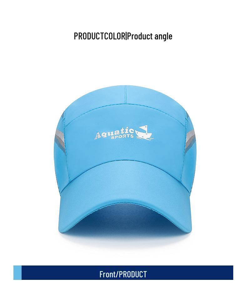 Unisex Leichte Schnelltrocknende Sonnenschutzkappe für Outdoor-Angeln