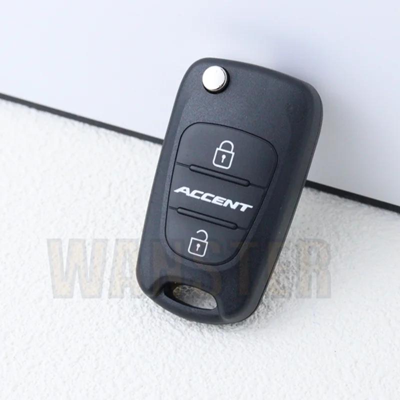 Auto Key Fob Cover Housing Housing Fit For Hyundai Porter Verna Bongo Solaris Accent Kia Sportage Rio Morning Picanto K2 K5 I20 Ceed Elantra