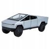 Modèle Métal Cybertruck Tesla 1:24 Lumières LED Sonores Ouverture des Portes