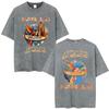 Karol G Tropicoqueta Tour New Album  Vintage Washed T Shirts Men Women Fashion Aesthetic Tshirt Casual Cotton Loose T Shirt