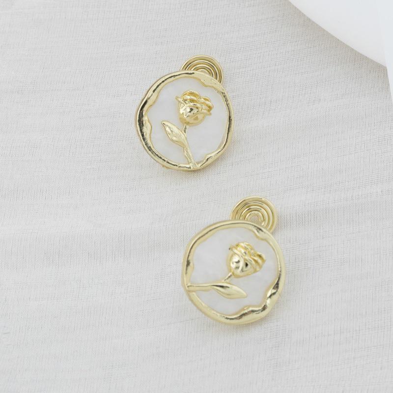 Orecchini Dolci da Fatina Stile Coreano Senza Foro: Design Versatile, Chic e di Alta Gamma per Zampironi.