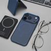 Metal Lens Matte Frosted Translucent For Magsafe Case For iPhone 17 Pro Max 16 15 Magnetic Wireless Charging Slim Hard PC Cover