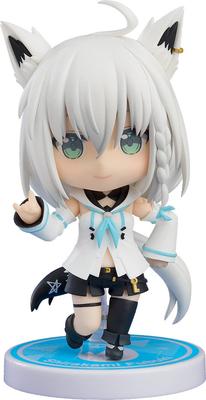 Figura móvil pintada de plástico de Shirakami Fubuki de Nendoroid Hololive Production, sin escala