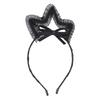 Cute Crown Lace Headband Women Hair Accessory for Halloween Christmas Cosplay Party