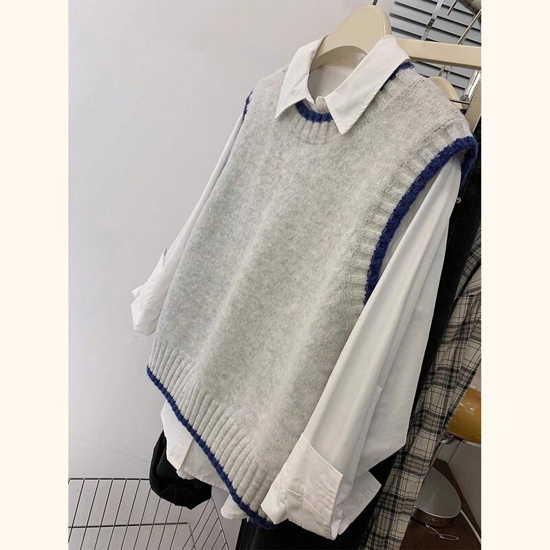 Women's Gentle Style Pullover Knit Vest