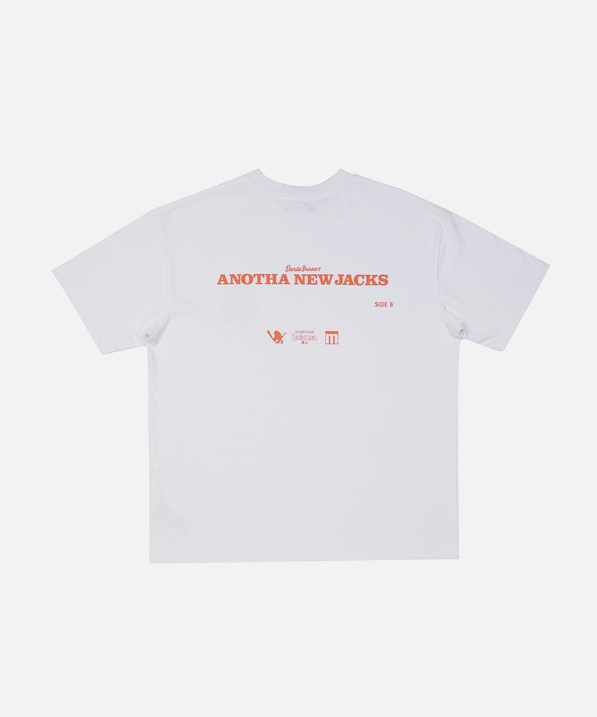 Maenhatanlekojeu Mr X Santa X Balansa Side B Tee - White
