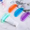 Toothpaste Dispenser, 4PCS Tube Squeezer Tool Roller for Bathroom, Home Use, Assorted Colors
