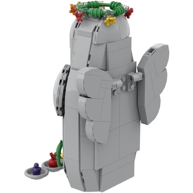 Zalda Goddess Statue Building Blocks, Game Goddess Statue Model Action Figure Building Toys, Fun Present for Game Fans Boys Girls Adults