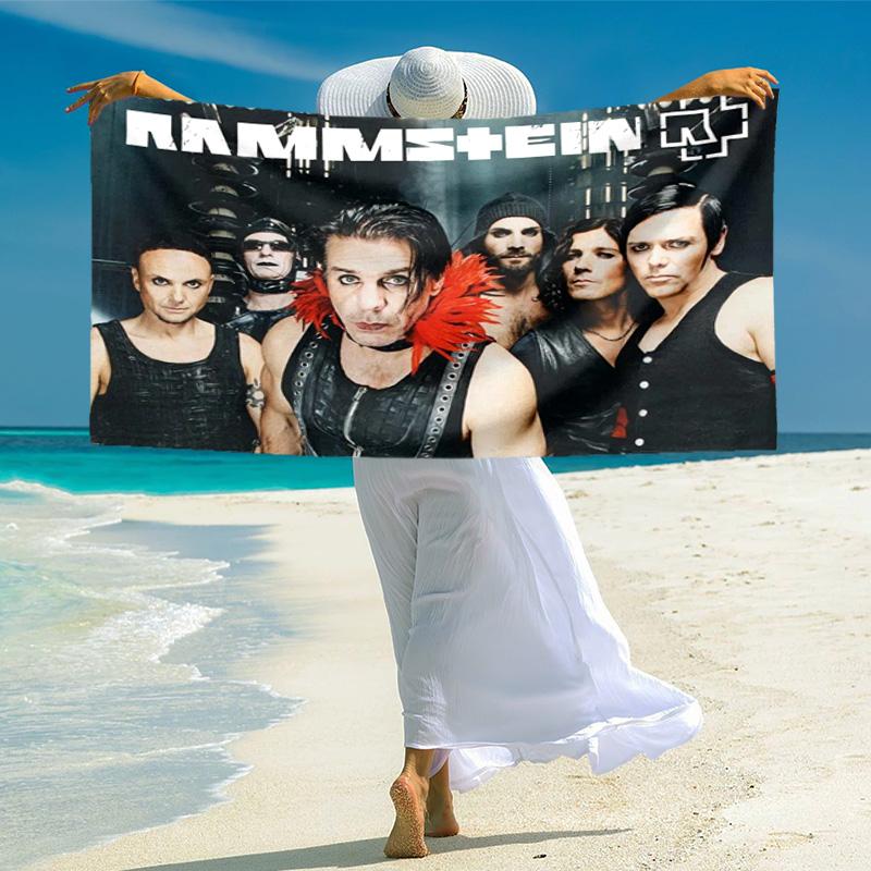 Till Lindemann, Lead Singer of the German Heavy Metal Rock Band Rammstein, Outdoor Camping Vacation Swimming Beach Scarf Decorative Blanket F8