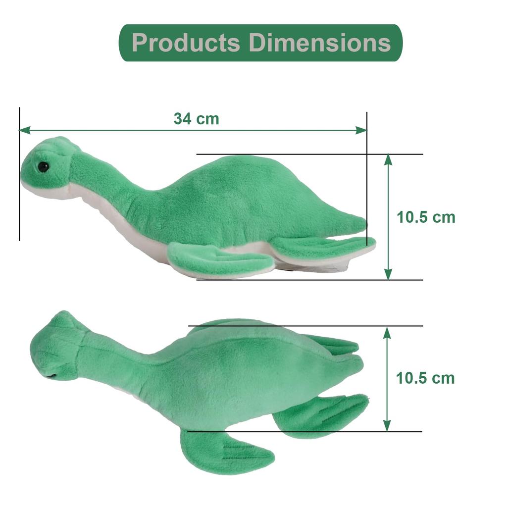 TS Advance Exciting Illustrated Plush Animals Book Dinosaurs,