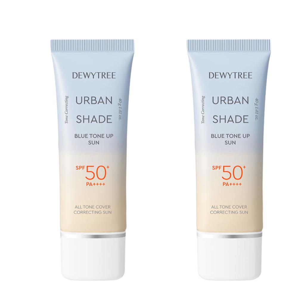 DEWYTREE Urban Shade Blue Tone Up Sun 40g SPF50+ PA++++ 1+1