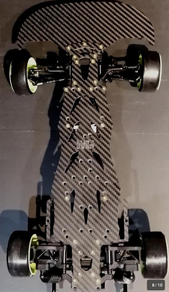 Metal Garage Japan Original Carbon Fiber Chassis Kit for YOKOMO RD2.0 (MGRD2-1)