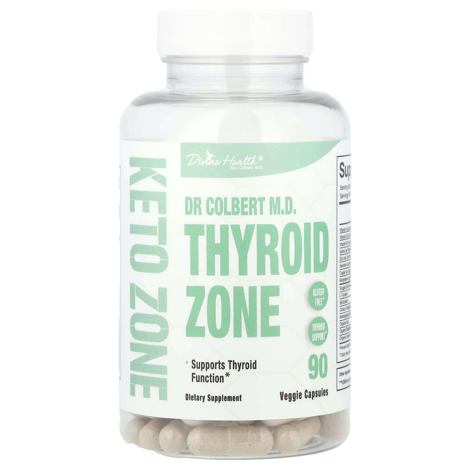 

Dr. Colbert (Dr. Thyroid John, Veggie Capsules 90)