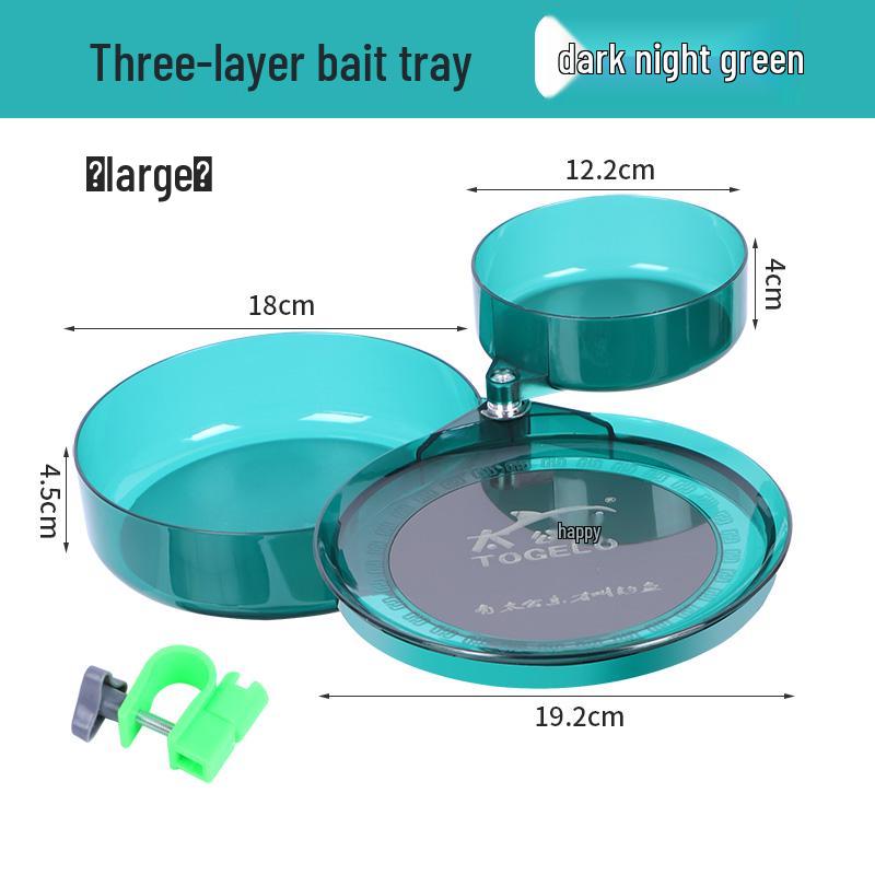 Magnetischer Köderbehälter & Erdspieß: Starke Drahtziehhilfe & loser Grundfutterbehälter für Angelstühle