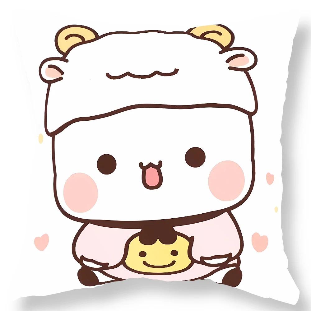 Cute Bear Animal Pillowcase Car Ornaments Office Living Room Sofa Home Pillowcase