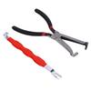 Electric Connector Disconnect Pliers Automotive Electrical Plug Connector Disconnect Tools for Push Tab Style Plugs