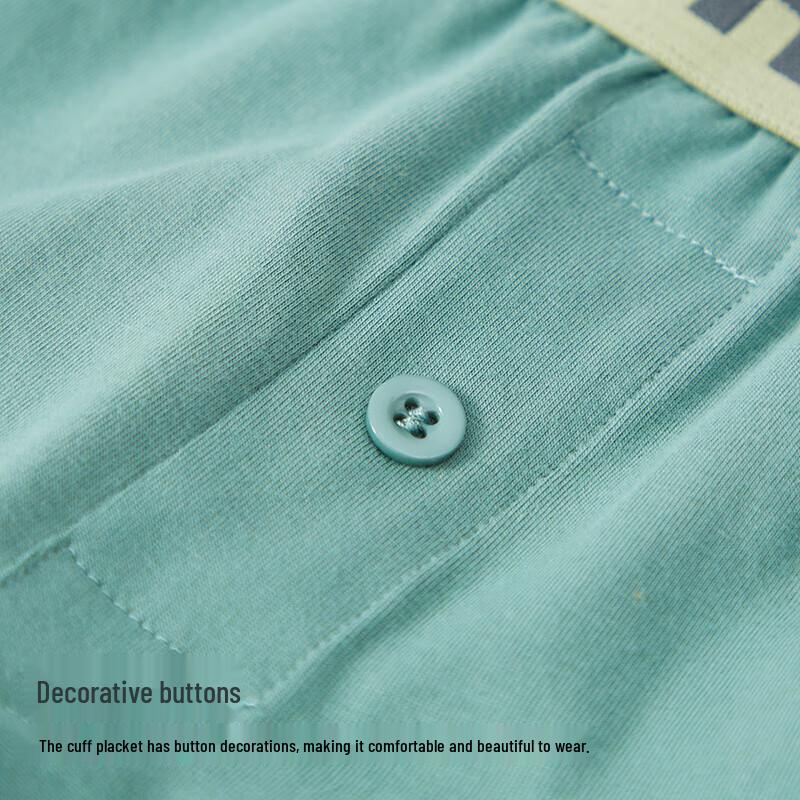 Yiershuang Men's Loose Fit Quick-Dry Boxer Shorts 3-Pack