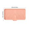 Silicone Soap Dish Holder Sink Draining Rack Soap Box Holder Rack Tray Drainable Non-slip Bathroom Accessories Drain Rack