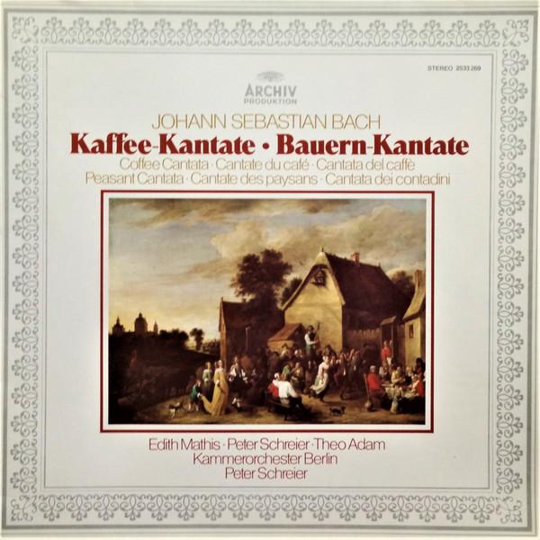 

LP Record JOHANN SEBASTIAN BACH EDITH MATHI KaffeeKantate BauernKantate C 2533269 Archiv Produkti Europe Classical Used