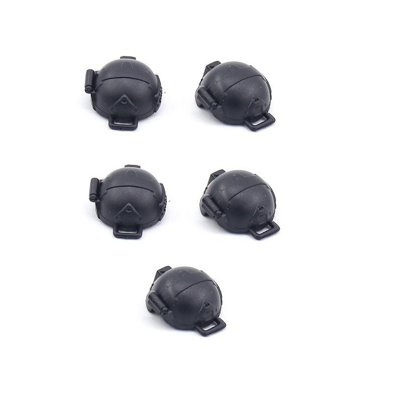 Non-Toxic Military Weapon Mini Action Figures Helmet Vest Soldier Special Forces Moc Diy Swat Army Police Parts Building Block Bricks Toys
