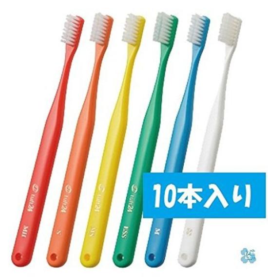 

10 Tuft 24 Toothbrushes (No Caps) (MS) красный