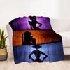 Galactic Fashion Runway Blanket Warmthful Decor Great for Chair Bed Picnics Four Seasons Multipurpose Modern Gifts For Family Or Friends