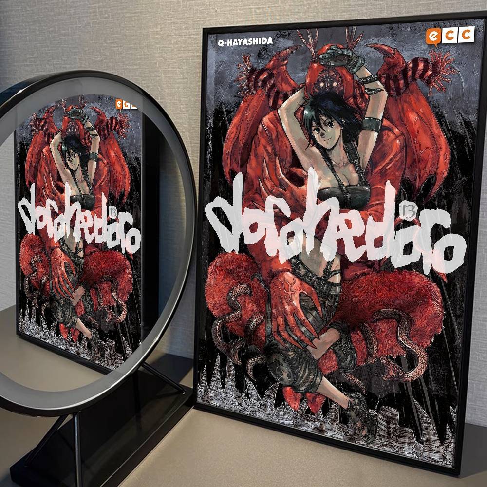 Anime Dorohedoro Good Quality Prints and Posters Waterproof Paper Sticker Coffee House Bar Posters Wall Stickers