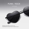 Vintage UV400 Protection Heart-Shaped Glasses Women Heart Sunglasses Polarized Glasses Eyewear