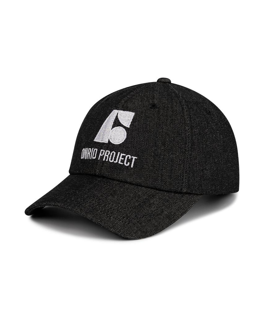 ONRIDPROJECT Denim Symbol Ball Cap - Black