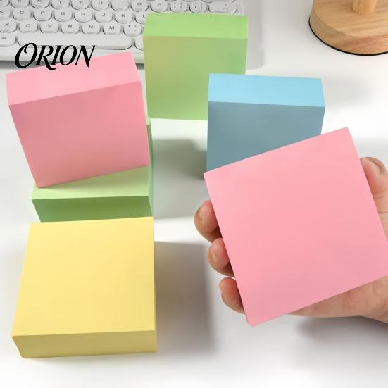 Paper Note Pads Stick Notes, 3x3in Self-Stick Pads, 300 Sheets Adhesive Sketching Notes Memo for Reminder, Office, School Supplies Colorful