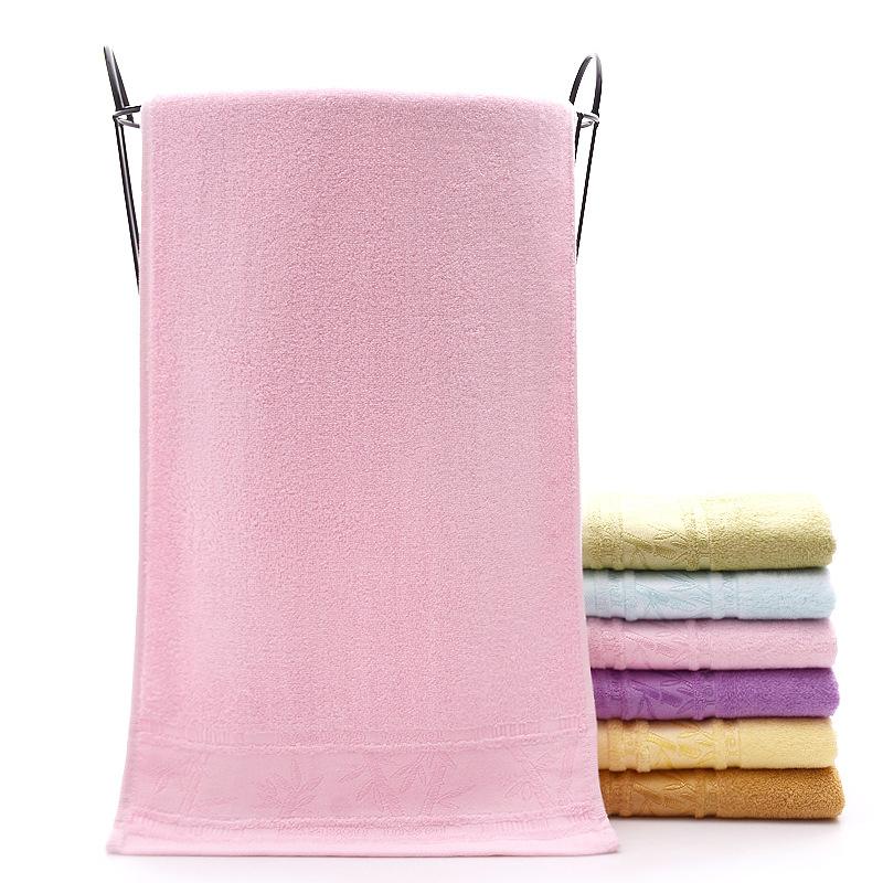 Bamboo Forest Jacquard Plain Absorbent Towel