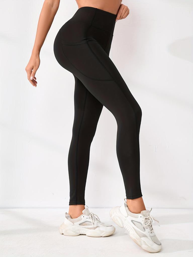 Hottest-Selling High-Waisted Yoga Leggings: Sexy Solid Color Fitness Pants for Women