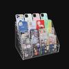 Acrylic Multi-Layer Display Stand for Desktop Storage: Phone Cases, CDs, Masks