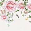 Custom Any Size Mural Wallpaper Hand Painted 3D Rose Flower Fresco Modern Living Room Bedroom Background Wall Home Decor