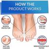 Bunion Relief Big Toe Gel Cushion Pads Big Toe Spreader Orthopedic Bunion Brace Bunion Guard Wear in Socks & Shoes 2 Pcs