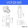 Vacuum Suction Cup Connector VM-G1 Threaded Barb Pneumatic Nozzle Adapter