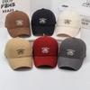 Baseball Cap Women Retro Outdoor Sports Cap Spring Autumn Men's Letter Embroidery Cap