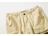 Stone Washed Casual European & American Four-Pocket Loose Solid Color Overalls