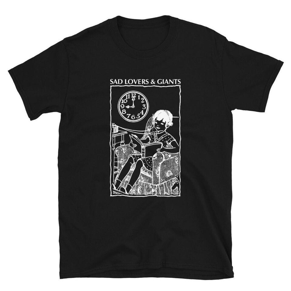 Sad Lovers and Giants Unisex Black T-shirt The Chameleons XL