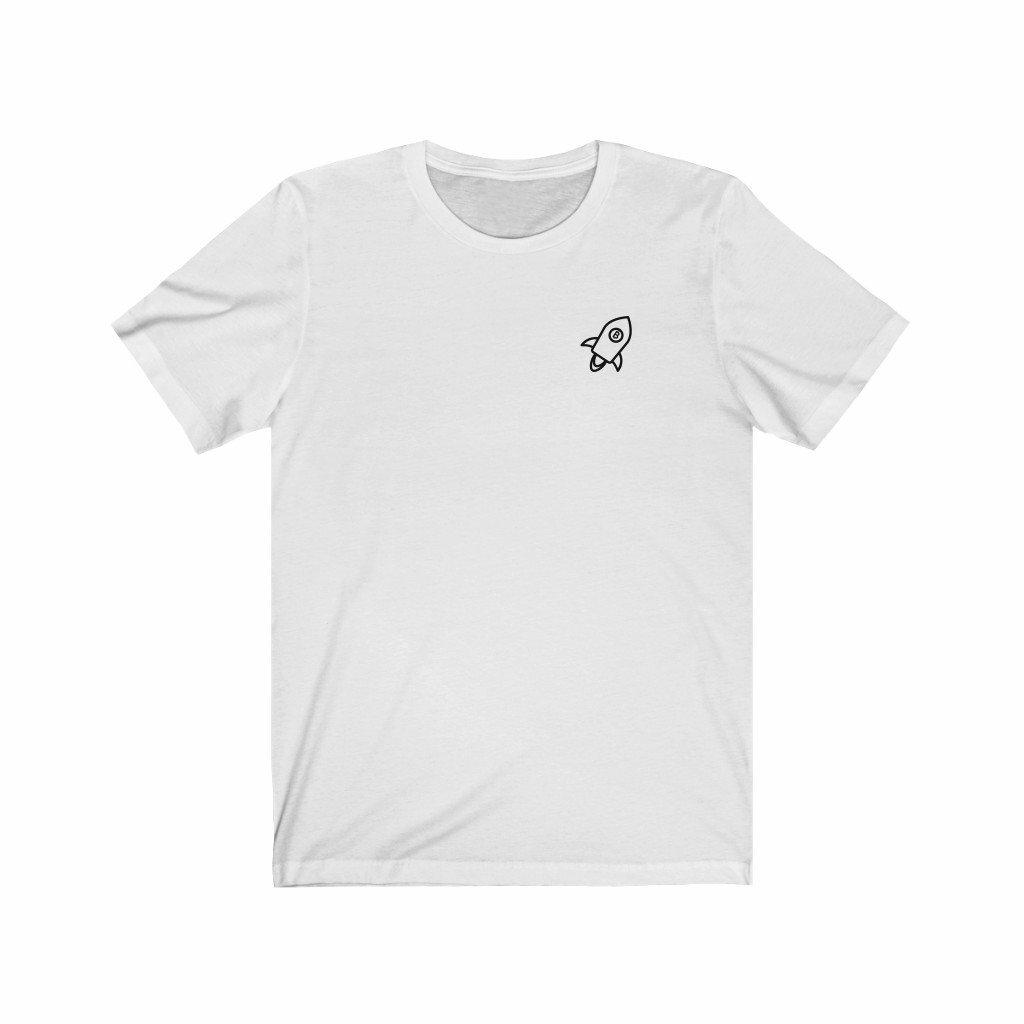 Bitcoin To The Moon (Unisex Shirt) S разноцветный