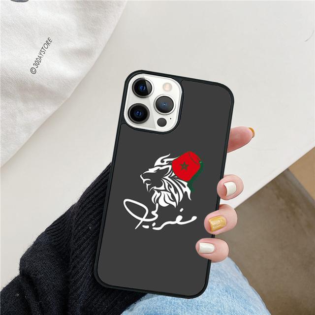 Morocco Flag Moroccan Unique Coque Shell For iPhone 17 Air 15 16 14 13 12 Pro Max 11 Pro Max Plus Phone Case Cover