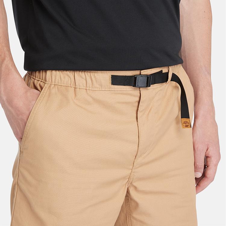 Timberland UV Protection Sunscreen Shorts Men Shorts Light-Wheat A6V9A-EH3